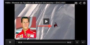 Michael Schumacher : fausse vidéo de son accident